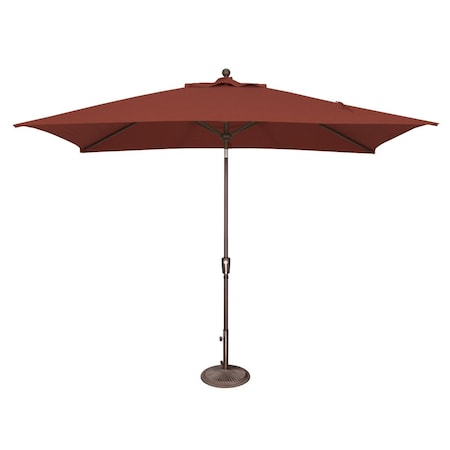 Catalina Push Button Market Umbrella, Henna & Bronze SSUM92-6X10RT00-D2407